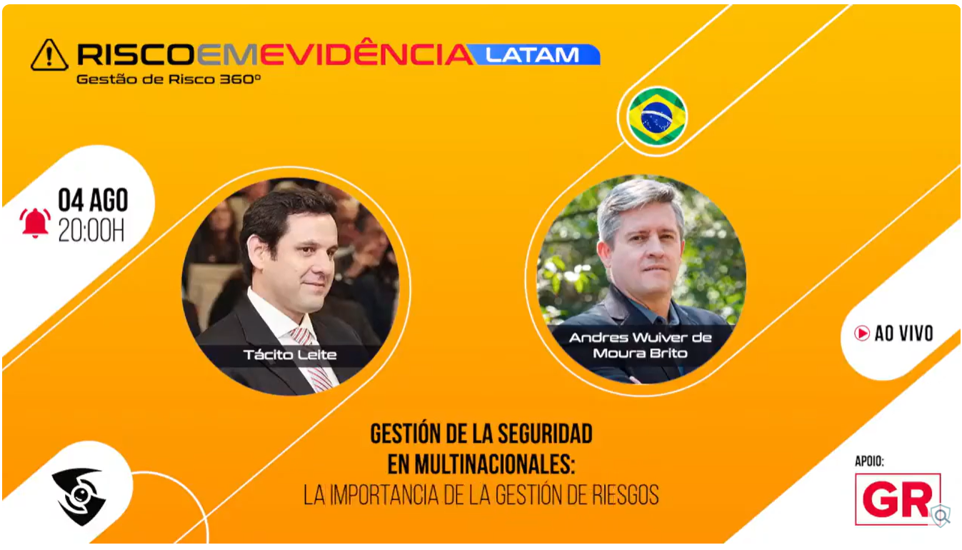 Risco em Evidência LATAM T1-E18 ｜Importancia de la Gestión de Riesgos en Multinacionales | Andres Wuiver